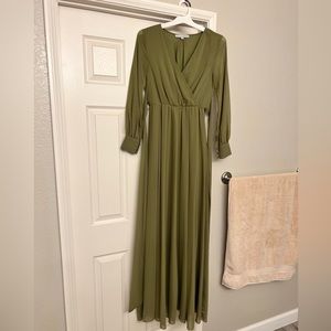 Baltic Born - Olive Lydia Maxi Dress